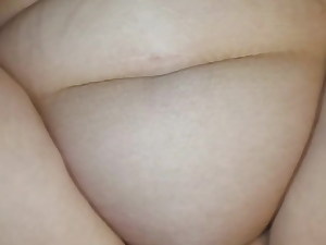 Tits bouncing and creampied