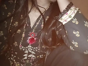 Desi Brit Bhabi and Indian Mature Bhabi share a inhale and share their nerve-wracking fuck-holes